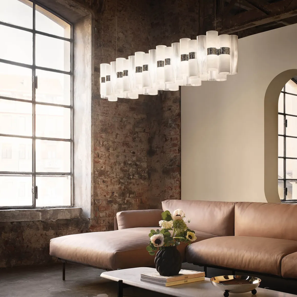 Slamp La Lollo LED Suspension Linear 140