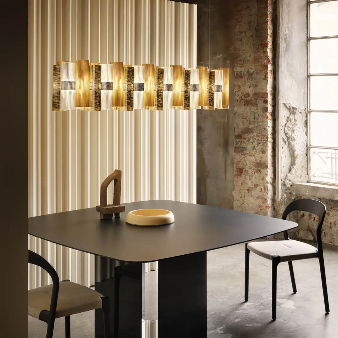 Slamp La Lollo LED Suspension Linear 140