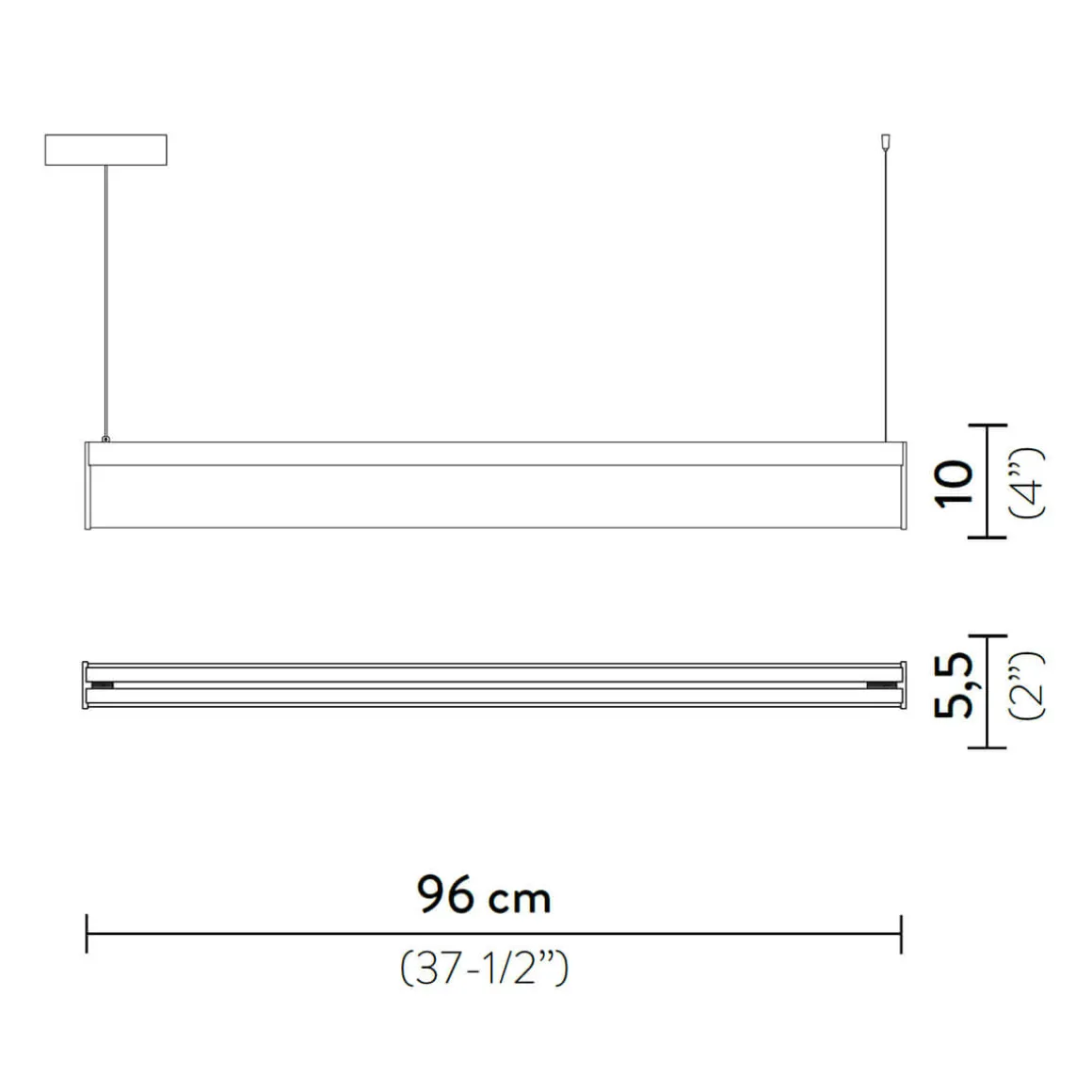 Slamp Modula LED Suspension
