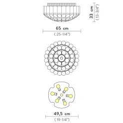 Slamp Odeon 65 Ceiling