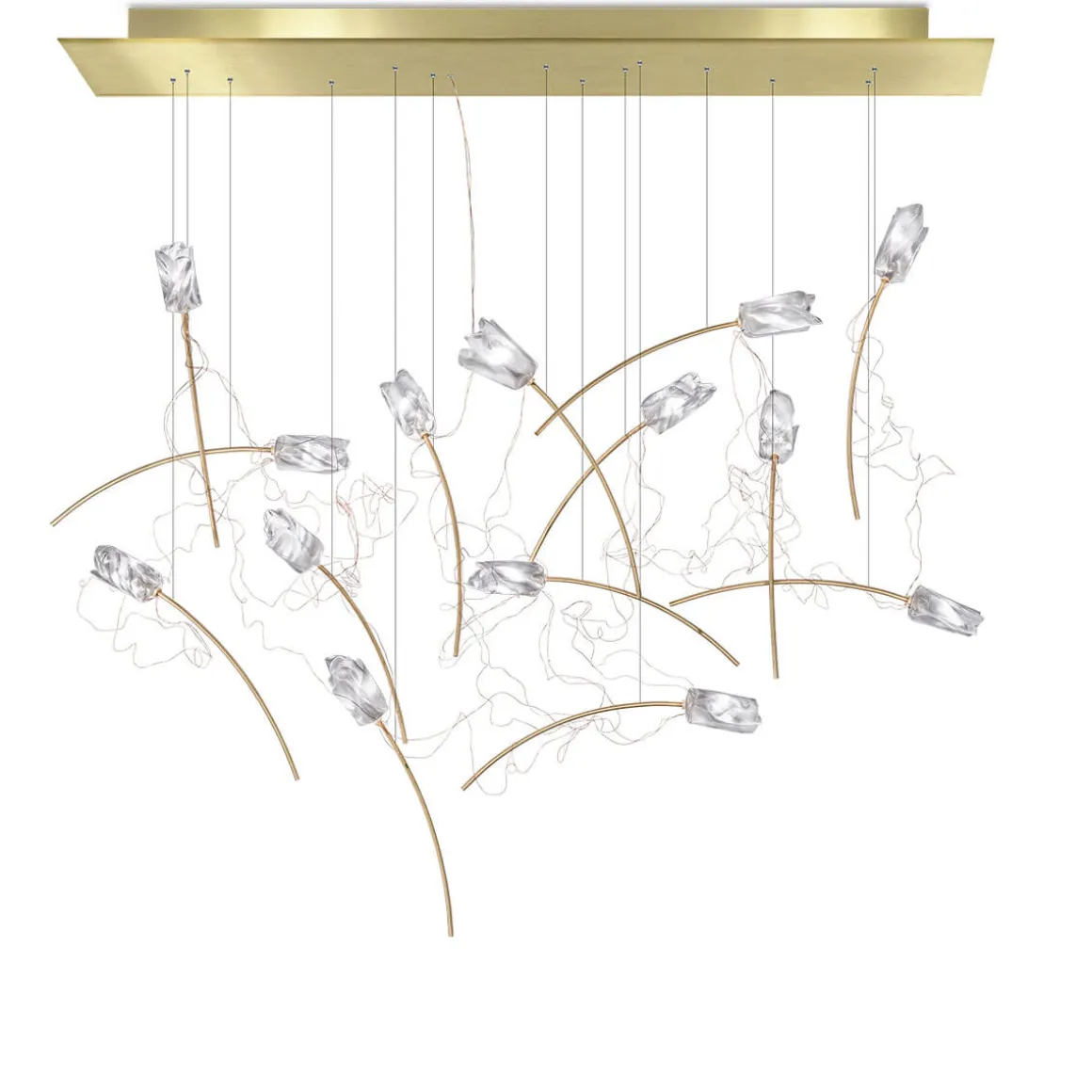 Slamp Tulip 14 Linear LED Suspension