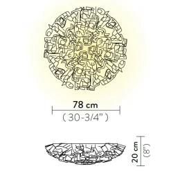 Slamp Veli Aurea Ceiling / Wall