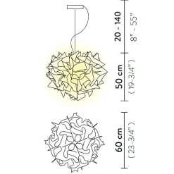Slamp Veli Aurea Suspension Large