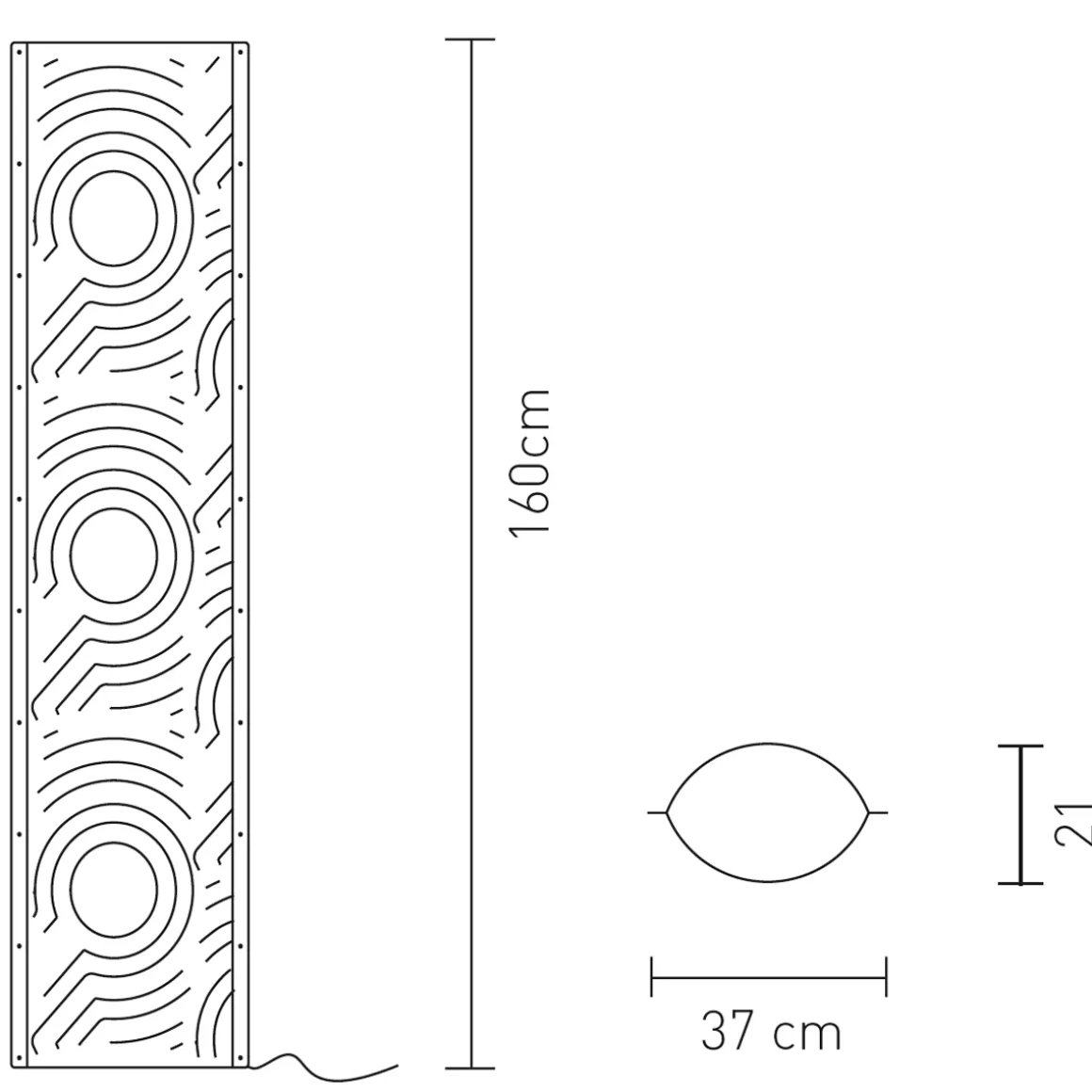 Slamp Venti Tube Floor