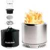 Solo Stove Bonfire 2.0 Feuerschale mit Standfuß & Surround, Premium-Set