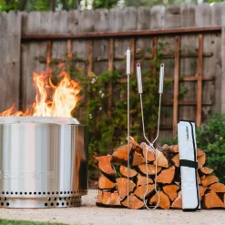 Solo Stove Bonfire 2.0 Feuerschale mit Standfuß & Surround, Premium-Set