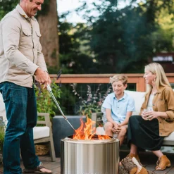 Solo Stove Bonfire 2.0 Feuerschale mit Standfuß & Surround, Premium-Set