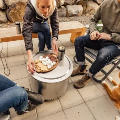 Solo Stove Bonfire 2.0 Feuerschale mit Standfuß & Surround, Premium-Set