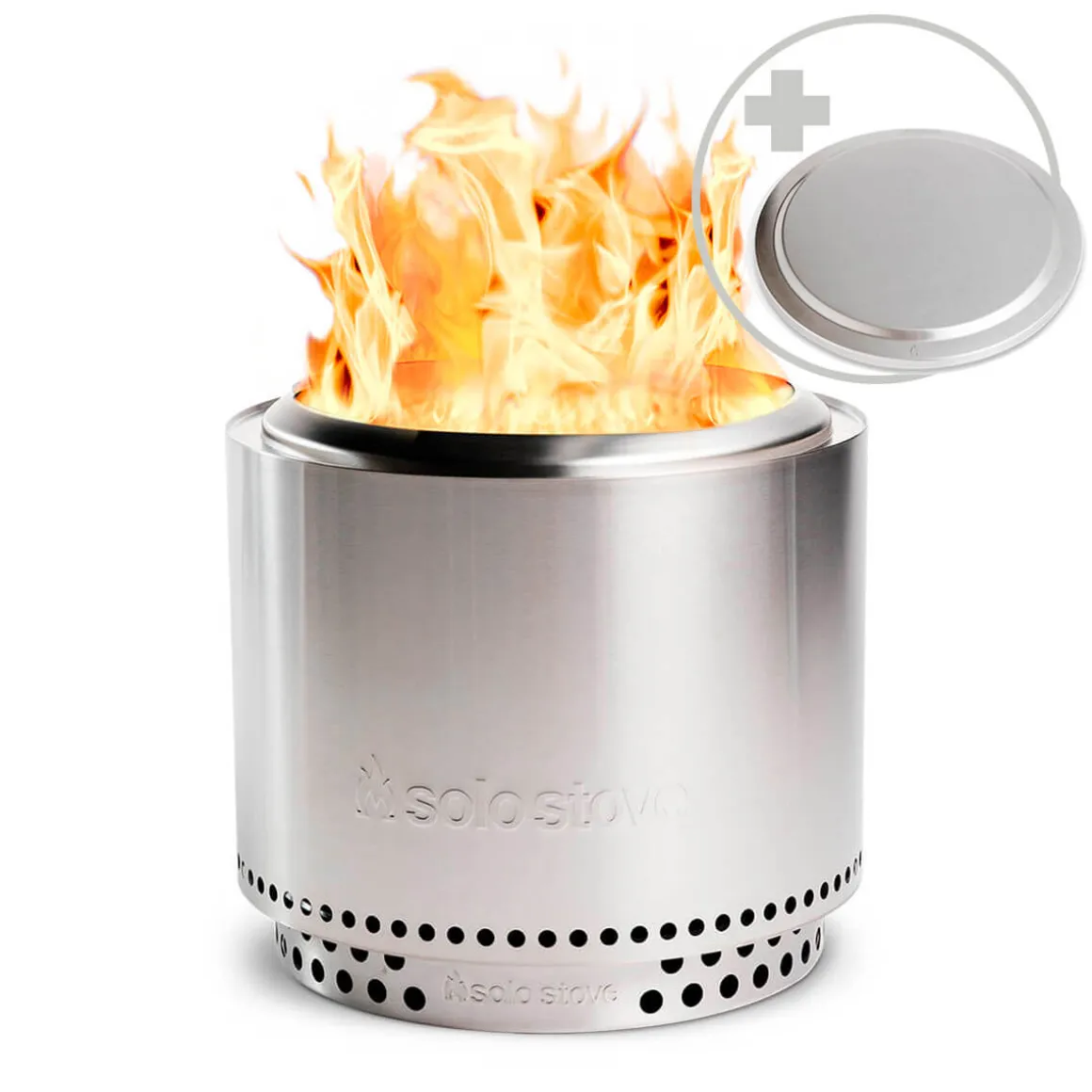 Solo Stove Bonfire 2.0 Feuerschale mit Standfuß, inkl. Deckel