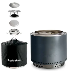 Solo Stove Bonfire 2.0 Feuerschale mit Standfuß, Komplett-Set