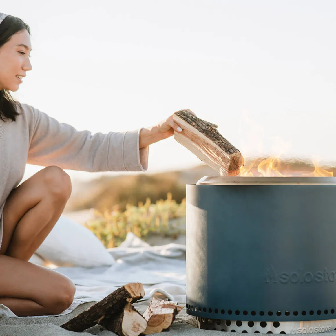 Solo Stove Bonfire 2.0 Feuerschale mit Standfuß, Garten-Set