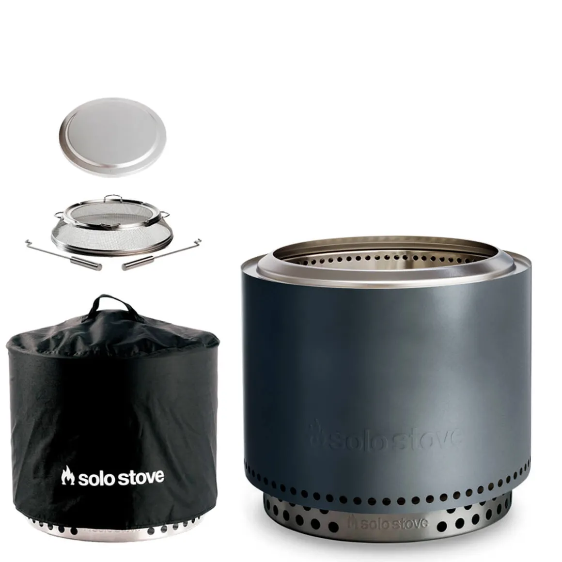 Solo Stove Bonfire 2.0 Feuerschale mit Standfuß, Garten-Set