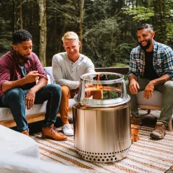 Solo Stove Bonfire Gusseisen-Grillrost mit Aufsatz