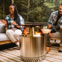 Solo Stove Bonfire Gusseisen-Grillrost mit Aufsatz