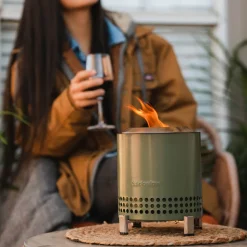 Solo Stove Mesa XL Tischfeuer & Tischkamin, inkl. Mini Brennholz Buche