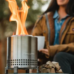 Solo Stove Mesa XL Tischfeuer & Tischkamin, inkl. Mini Brennholz Buche