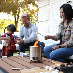 Solo Stove Mesa XL Tischfeuer & Tischkamin, inkl. Mini Brennholz Buche