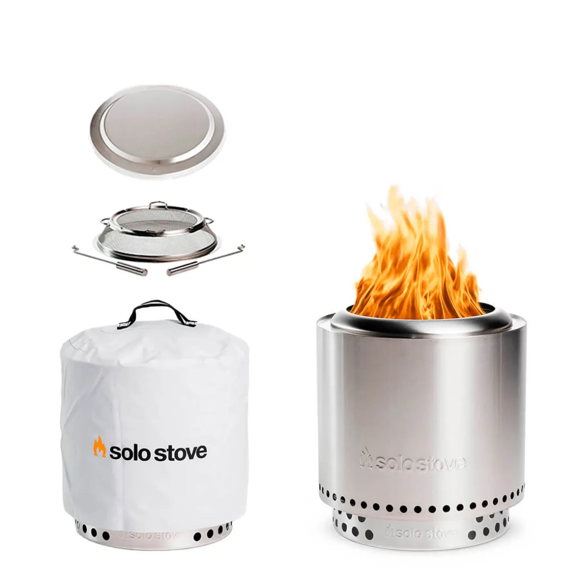 Solo Stove Ranger 2.0 Feuerschale mit Standfuß, Garten-Set