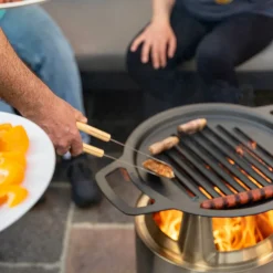 Solo Stove Ranger Gusseisen-Grillrost mit Aufsatz