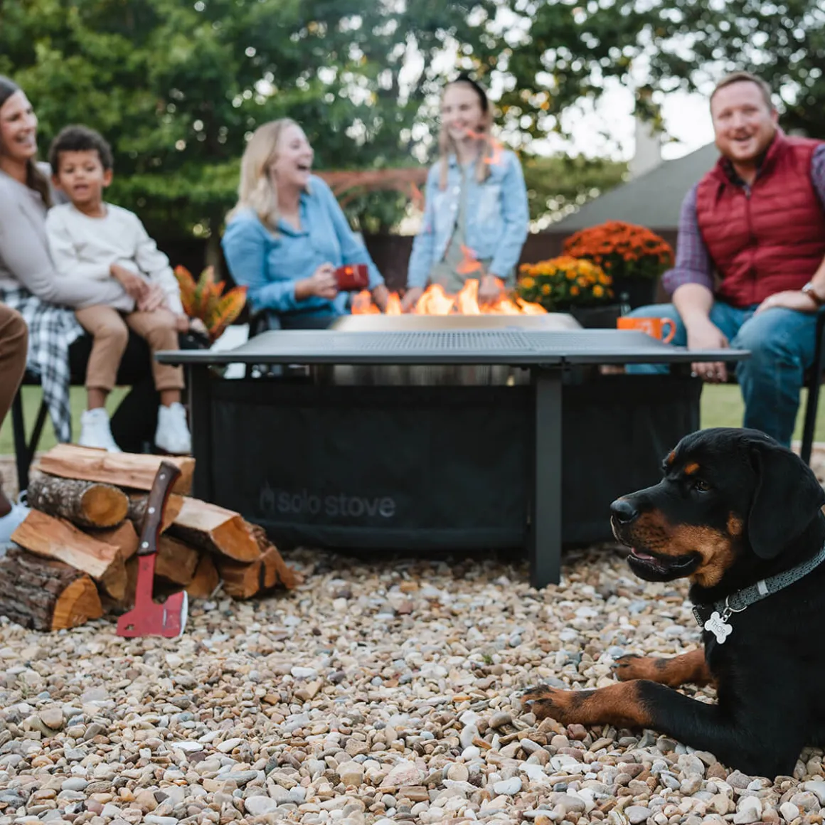 Solo Stove Surround Large Feuerschalentisch für Yukon