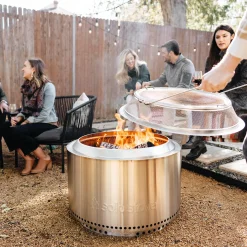 Solo Stove Yukon 2.0 Feuerschale mit Standfuß, Komplett-Set