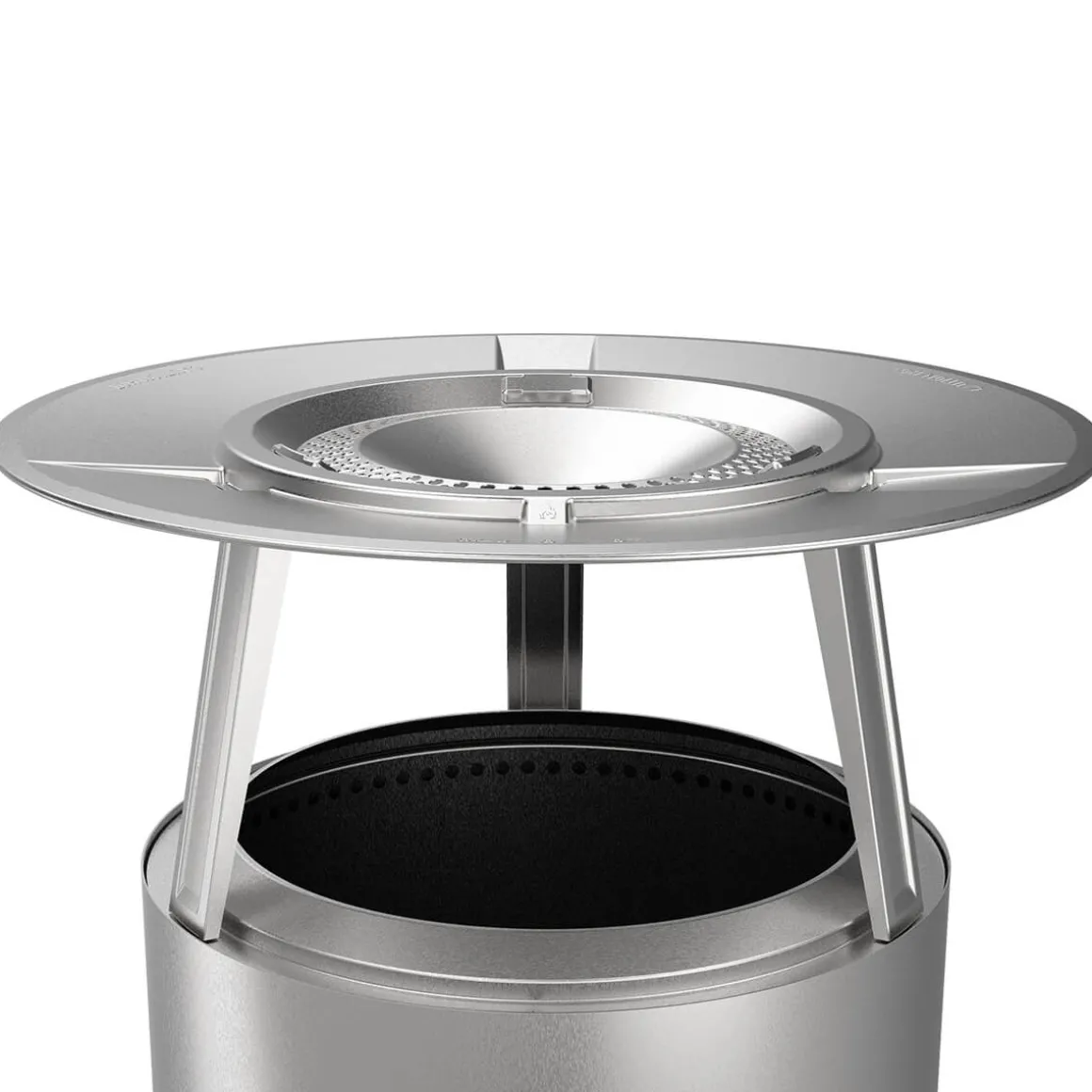 Solo Stove Yukon 2.0 Feuerschale mit Standfuß, Komplett-Set