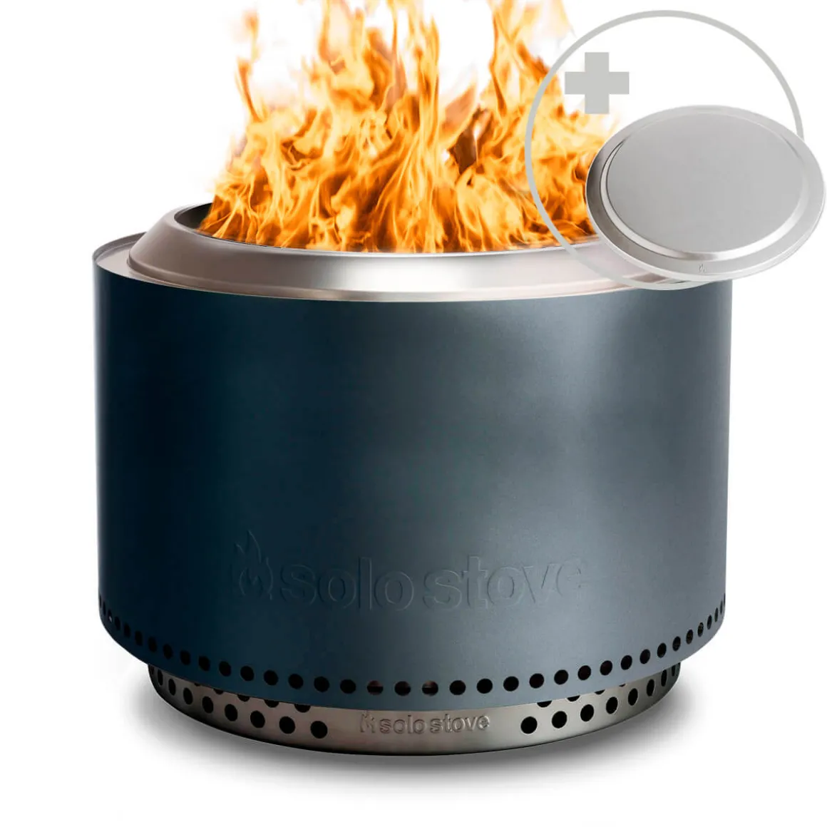 Solo Stove Yukon 2.0 Feuerschale mit Standfuß, inkl. Deckel