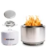 Solo Stove Yukon 2.0 Feuerschale mit Standfuß, Garten-Set