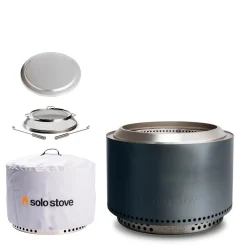 Solo Stove Yukon 2.0 Feuerschale mit Standfuß, Garten-Set