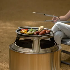 Solo Stove Yukon Gusseisen-Grillrost mit Aufsatz
