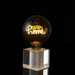 Sompex Cubic Tischleuchte Acryl, mit Motiv Leuchtmittel