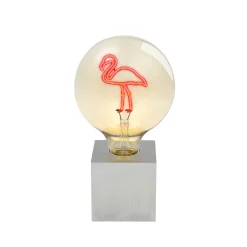 Sompex Flamingo LED Filament Globelampe E27 Amber, 1,5 W, 2000 K