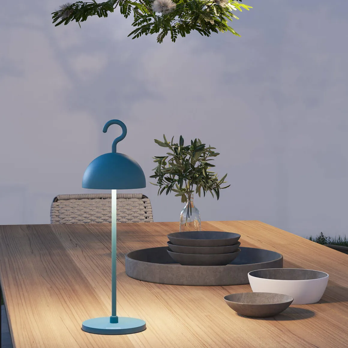 Sompex Hook LED Akkutisch- / Pendelleuchte