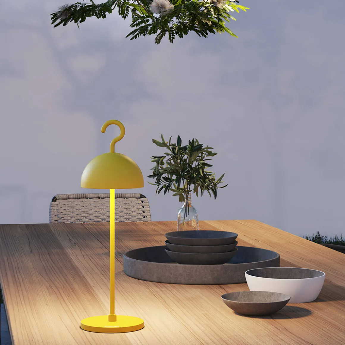 Sompex Hook LED Akkutisch- / Pendelleuchte