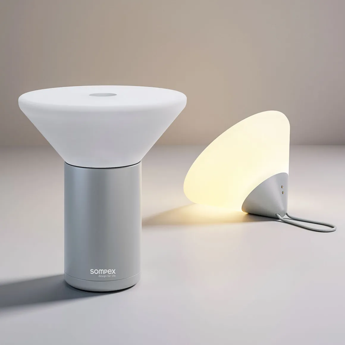 Sompex Mikono LED Akku-Pendelleuchte