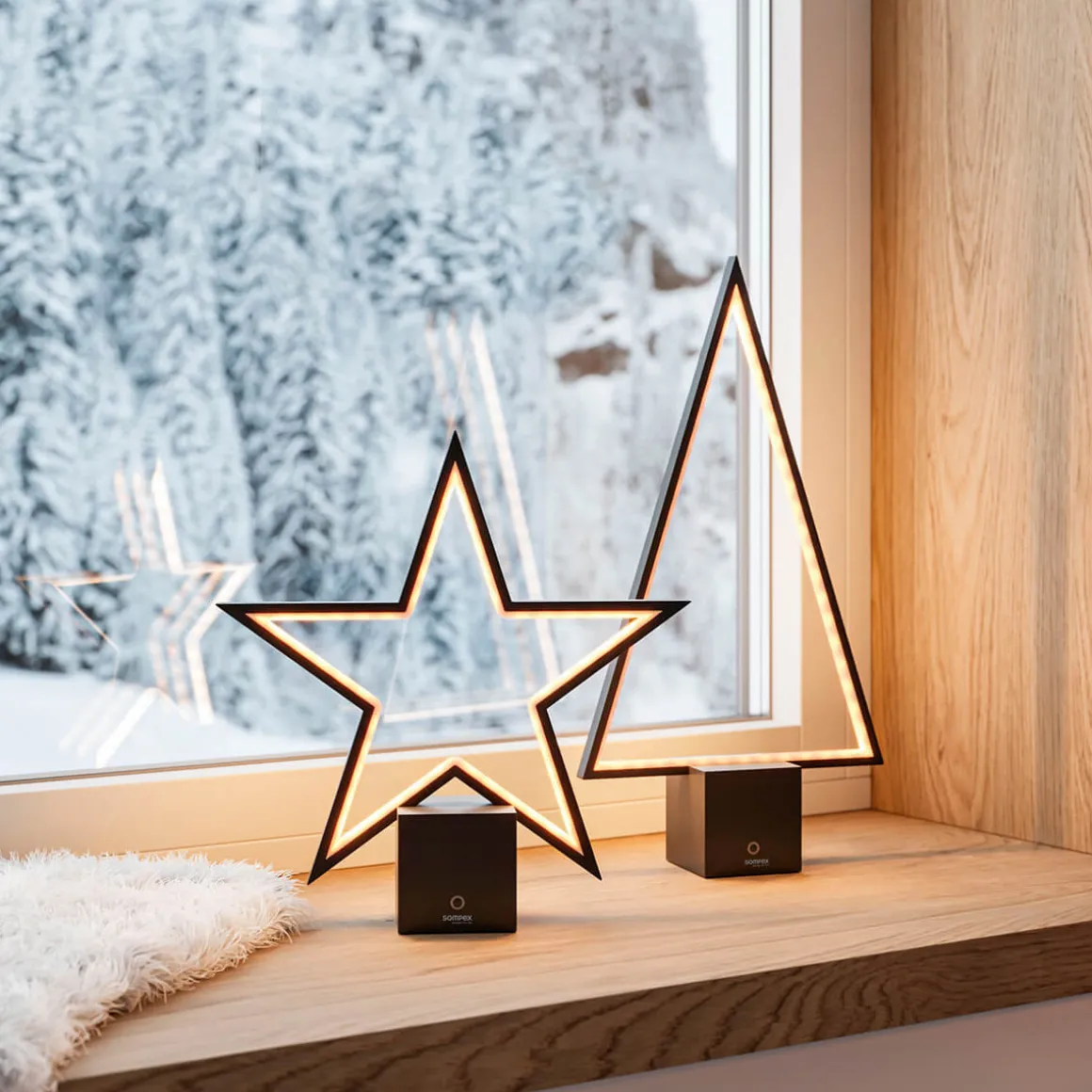 Sompex Pine 2.0 LED Akkuleuchte, Höhe: 47 cm