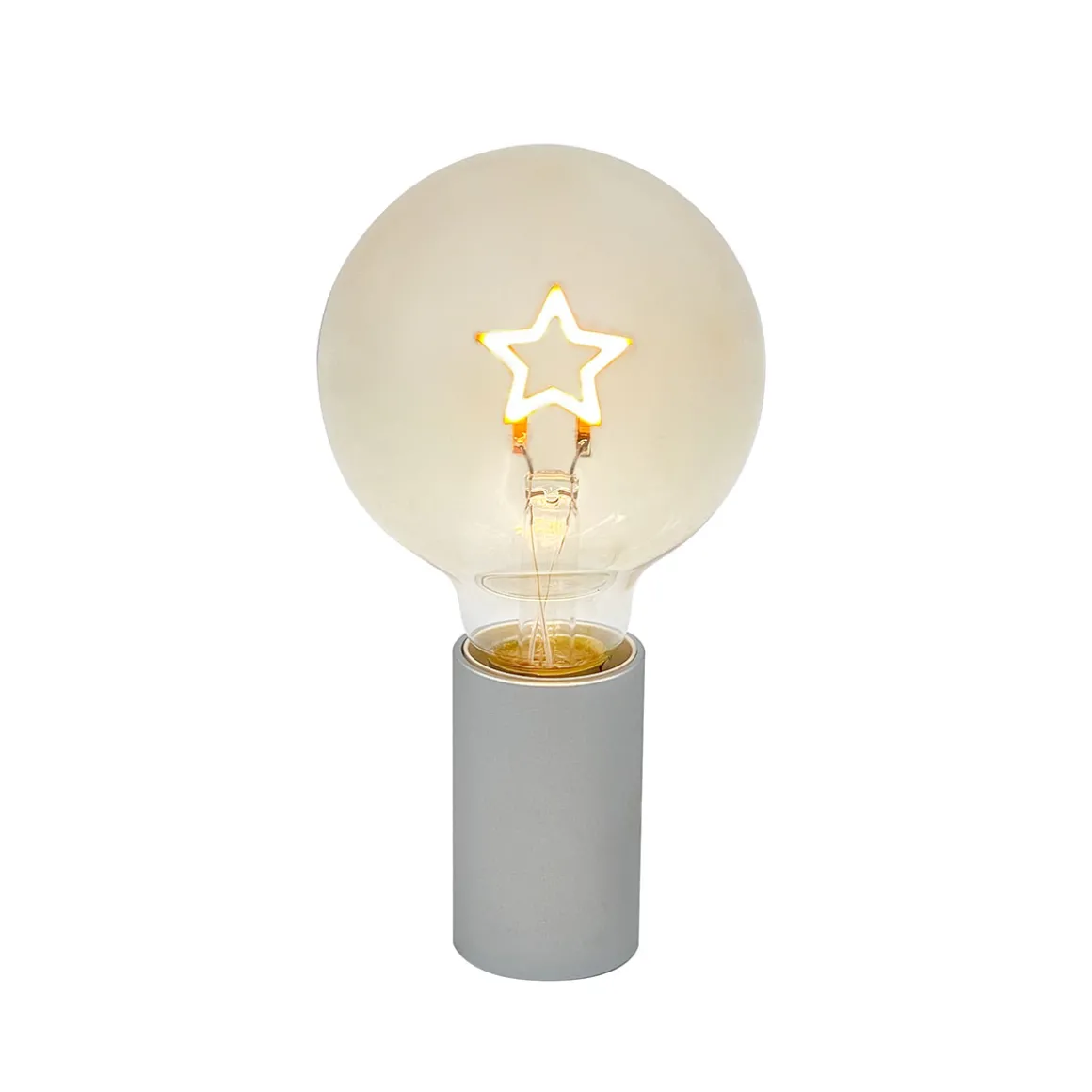 Sompex Stern LED Filament Globelampe E27 Amber, 1,5 W, 2000 K