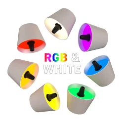 Sompex Top 2.0 RGB LED Akkuleuchte & Flaschenaufsatz