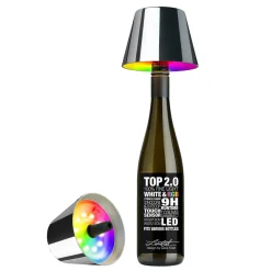 Sompex Top 2.0 RGB LED Akkuleuchte & Flaschenaufsatz