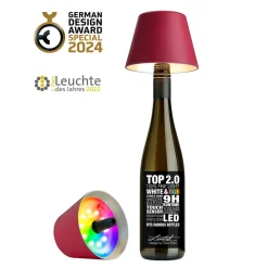 Sompex Top 2.0 RGB LED Akkuleuchte & Flaschenaufsatz