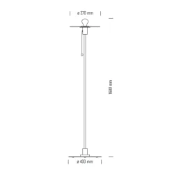 Tecnolumen BST 23 Bauhaus Stehleuchte