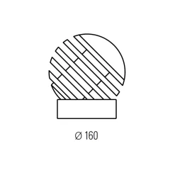 Tecnolumen Bulo Micro LED Tischleuchte