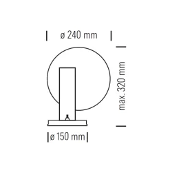 Tecnolumen DS 36 Nachttischleuchte