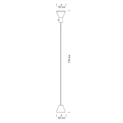 Tecnolumen ES 57 LED Stehleuchte