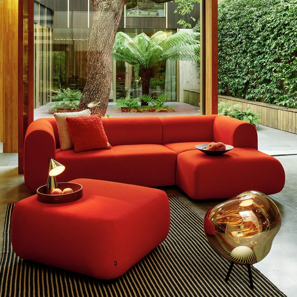 Tom Dixon Melt Large Portable LED Akkusteh- / Pendelleuchte