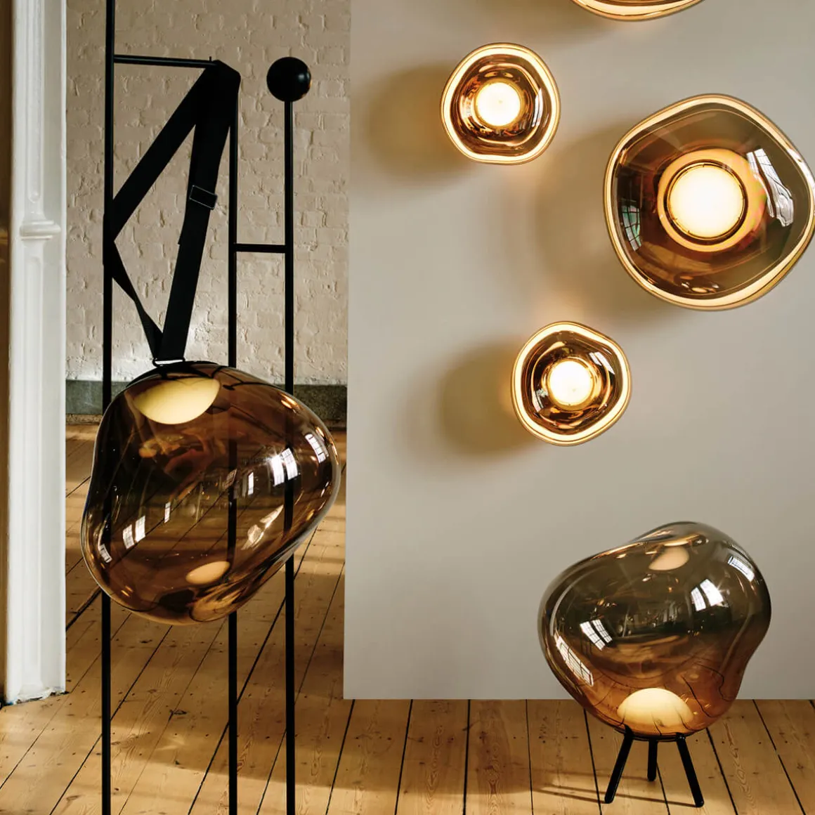 Tom Dixon Melt Large Portable LED Akkusteh- / Pendelleuchte