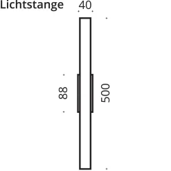 Top Light Lichtstange Wandleuchte