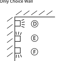 Top Light Only Choice Wall Wandleuchte, 35 cm