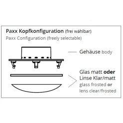Top Light Paxx LED Deckenleuchte