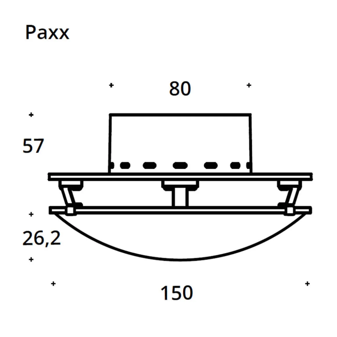 Top Light Paxx LED Deckenleuchte